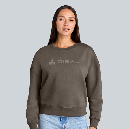 DISAL Ladies Organic Crew Sweatshirt